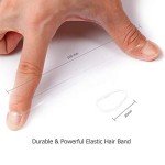 1500 Clear Elastic Hair Bands for Kids