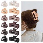 12 Clip Set for Women and Girls' Hair