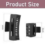 12 Clip Set for Women and Girls' Hair