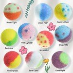 Organic Bath Bombs Gift Set – 10 Bubble Bombs