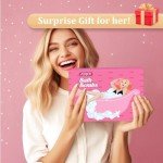 Colorful Organic Bath Bombs Gift Set - 8pcs