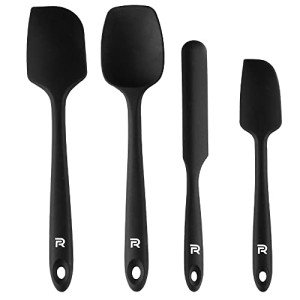 4-Piece Heat Resistant Silicone Spatula Set