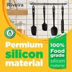 4-Piece Heat Resistant Silicone Spatula Set