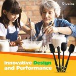 4-Piece Heat Resistant Silicone Spatula Set