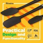 4-Piece Heat Resistant Silicone Spatula Set