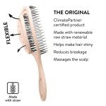 Chiara Ambra Detangling Hair Brush for All Hair Types