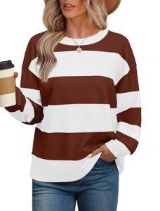 Cute Fall Crewneck Sweatshirt for Women