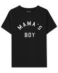 Mama's Boy Short Sleeve Graphic Tee for Kids