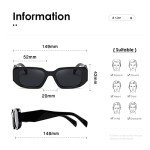 Retro Square Sunglasses for Men and Women