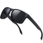 Retro Square Polarized Sunglasses for Men and Women