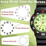 Waterproof Nurse Watch with Luminous Dial