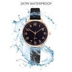 Stylish Women’s Analog Watch with Leather Strap
