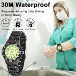 Waterproof Nurse Watch with Luminous Dial