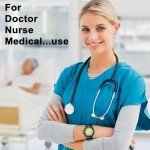 Waterproof Nurse Watch with Luminous Dial