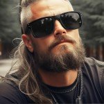 Retro Square Polarized Sunglasses for Men and Women