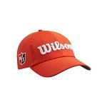 Orange/White Wilson Pro Tour Men's Golf Hat