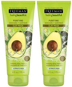 Freeman Avocado & Oatmeal Clay Mask (2 Pack)