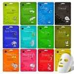 Celavi Essence Facial Sheet Masks - 12 Pack