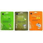 Celavi Essence Facial Sheet Masks - 12 Pack