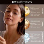 3 Pack Face Serum Set: Vitamin C, Retinol, Hyaluronic Acid