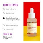 Good Molecules Overnight Exfoliating Facial Treatment