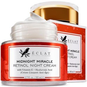 Retinol Night Cream with Hyaluronic Acid – 2.5%
