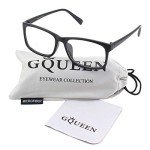 GQUEEN Matte Black Fashion Sunglasses - UV400