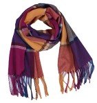 Kids' Plaid Scarves - Cozy Parent-Child Whimsy