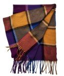 Kids' Plaid Scarves - Cozy Parent-Child Whimsy