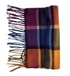 Kids' Plaid Scarves - Cozy Parent-Child Whimsy