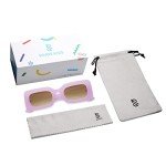 Kids Purple Sunglasses with UV400 Protection 1-2 Years