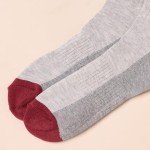 Men's Multicolor Crew Socks - 6 Pairs