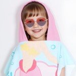 3 Pack Heart Shaped Sunglasses for Kids