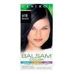 Clairol Balsam Permanent Hair Dye - Black 618