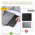 JIKIOU 3 Pack Mouse Pad with Stitched Edge, Comfortable Mouse Pads with Non-Slip Rubber Base, Washable Mousepads Bulk with Lycra Cloth, Mouse Pads for Computers Laptop Mouse 10.2x8.3x0.12inch Black