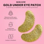 Gold Foil Under Eye Patches for Dark Circles