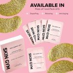 Gold Foil Under Eye Patches for Dark Circles