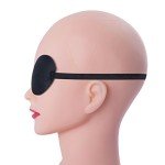 8 Pack Adjustable Black Eye Patches for All Ages