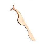 Gold Eyelash Applicator Tool and Tweezers