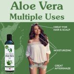 Organic Aloe Vera Gel – 8 oz Dispenser