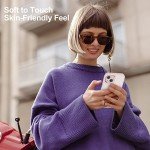 ZETAICIFANG Shockproof Phone Case,Compatible for iPhone 13 Case, 4FT Military Drop Protection Translucent Matte Hard Back with Soft Edge Airbag Protective Phone Cases for iPhone 13 (Pink)