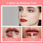 6 Silicone Lip Brushes - Reusable Makeup Applicators