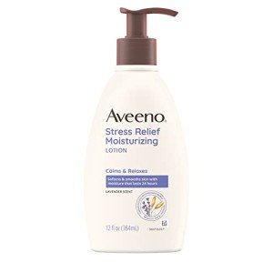 Aveeno Lavender Stress Relief Body Lotion, 12 oz