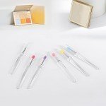 6 Silicone Lip Brushes - Reusable Makeup Applicators