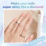 Modelones Super Shiny Gel Base & Top Coat Set