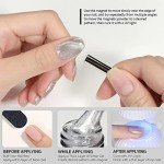 Silver Cat Eye Glitter Nail Gel Polish 16ml