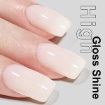 Milky White Gel Nail Polish - Nude Natural Color