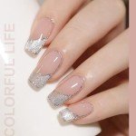 Silver Cat Eye Glitter Nail Gel Polish 16ml