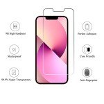 Ailun Glass Screen Protector for iPhone 14 / iPhone 13 / iPhone 13 Pro [6.1 Inch] Display 3 Pack Tempered Glass, Case Friendly