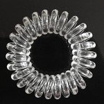 27-Piece Waterproof Spiral Hair Tie Set